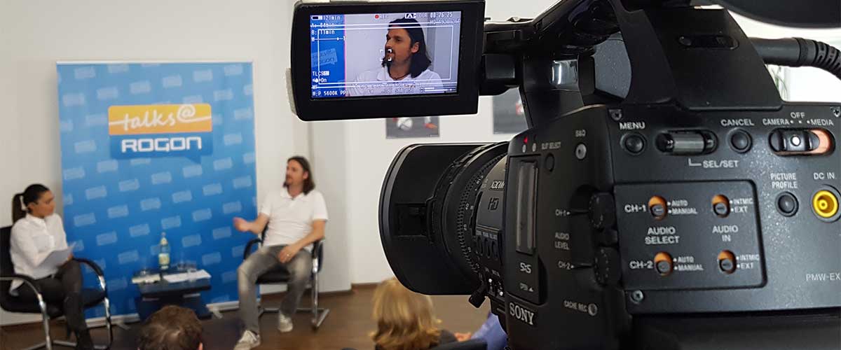 Interviews and presentation in high quality